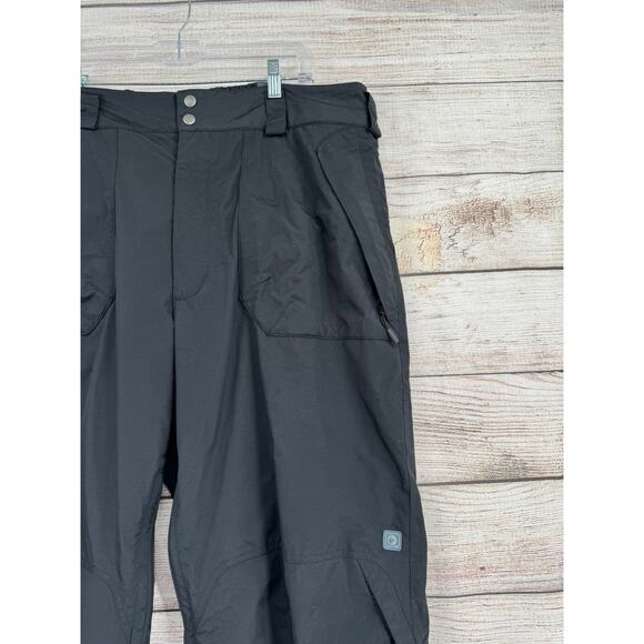 Columbia Convert Snowboard Pants Mens XL Black Fleece Lined Skiing - Picture 3 of 11